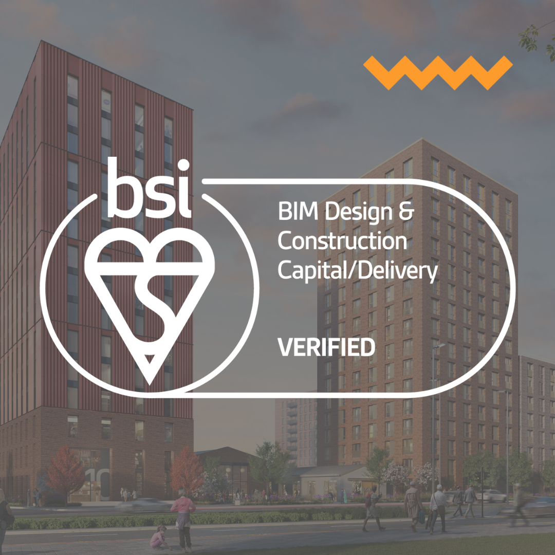 Kirkstall, Leeds render with BIM logo
