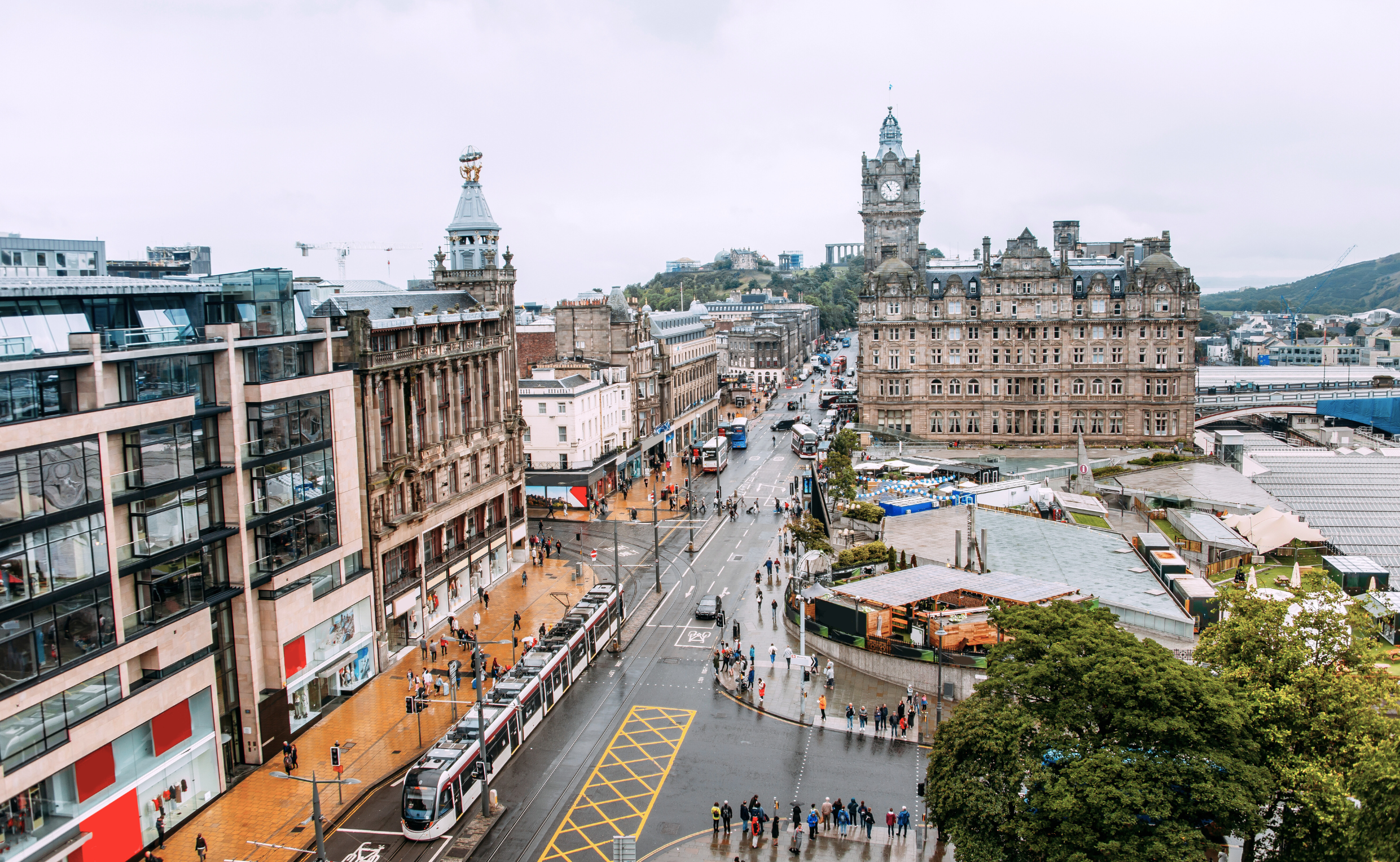 Princess Street Edinburgh 4 069 Princes Street Edinburgh Stock Photos 